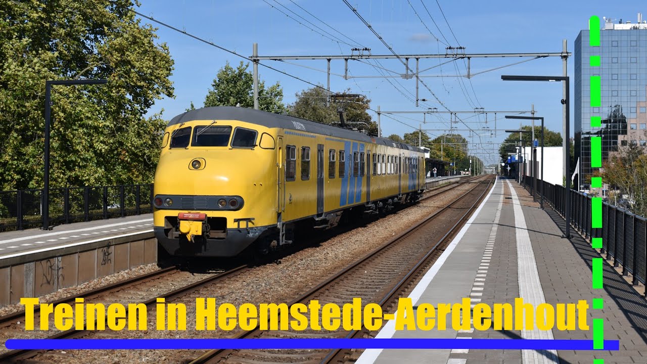 Treinen in Heemstede Aerdenhout (4K)