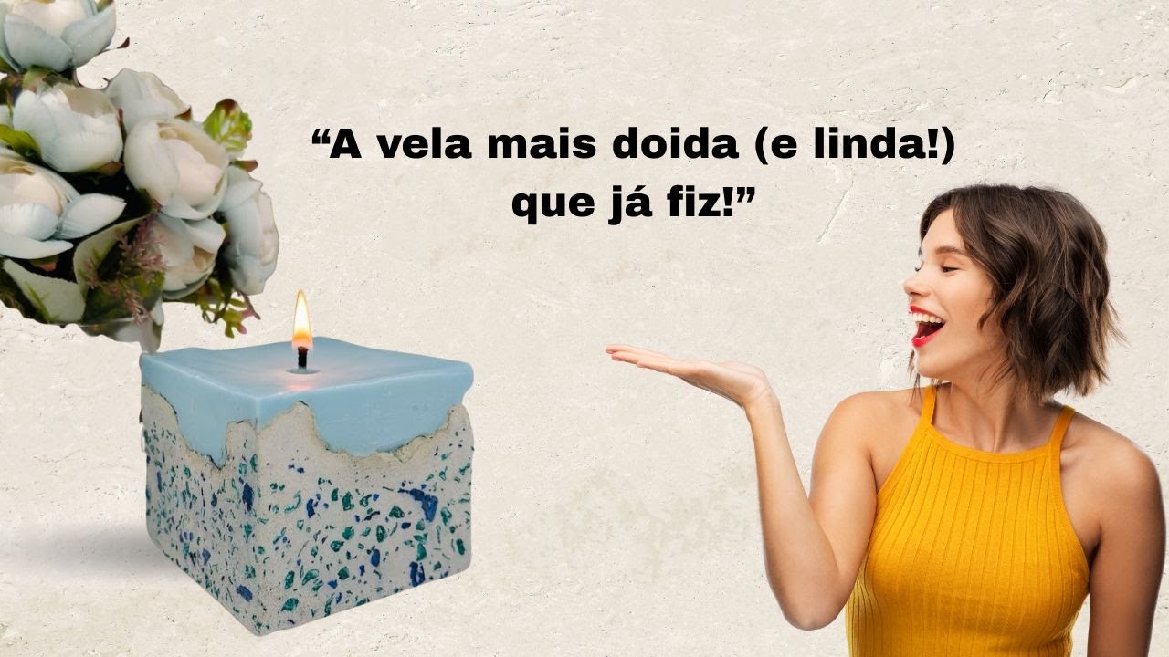 “Como Fazer Vela com Efeito Granilite Passo a Passo – Técnica Fácil e Moderna”