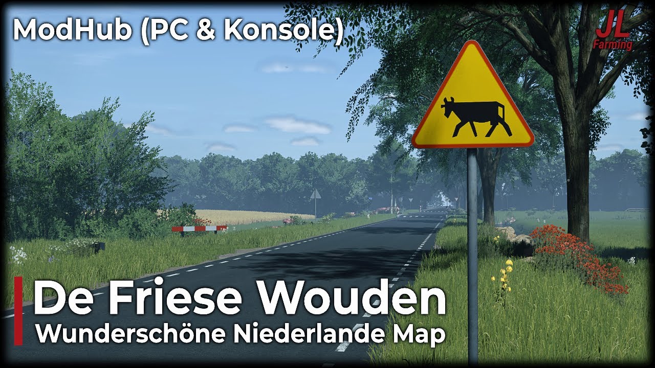 LS25 NEW MAP De Friese Wouden I Wundersch&ouml;ne Niederlande Map! FS25 Mapvorstellung Friesland I ModHub
