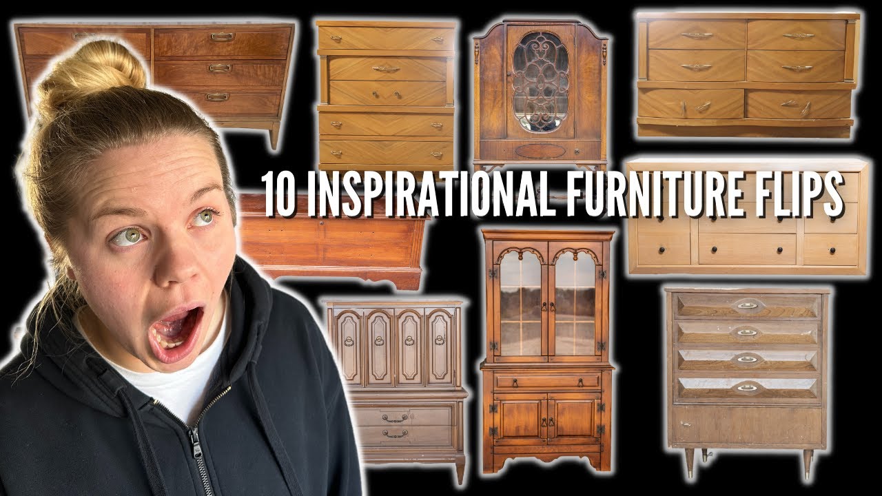 10 Before & After Furniture Makeovers