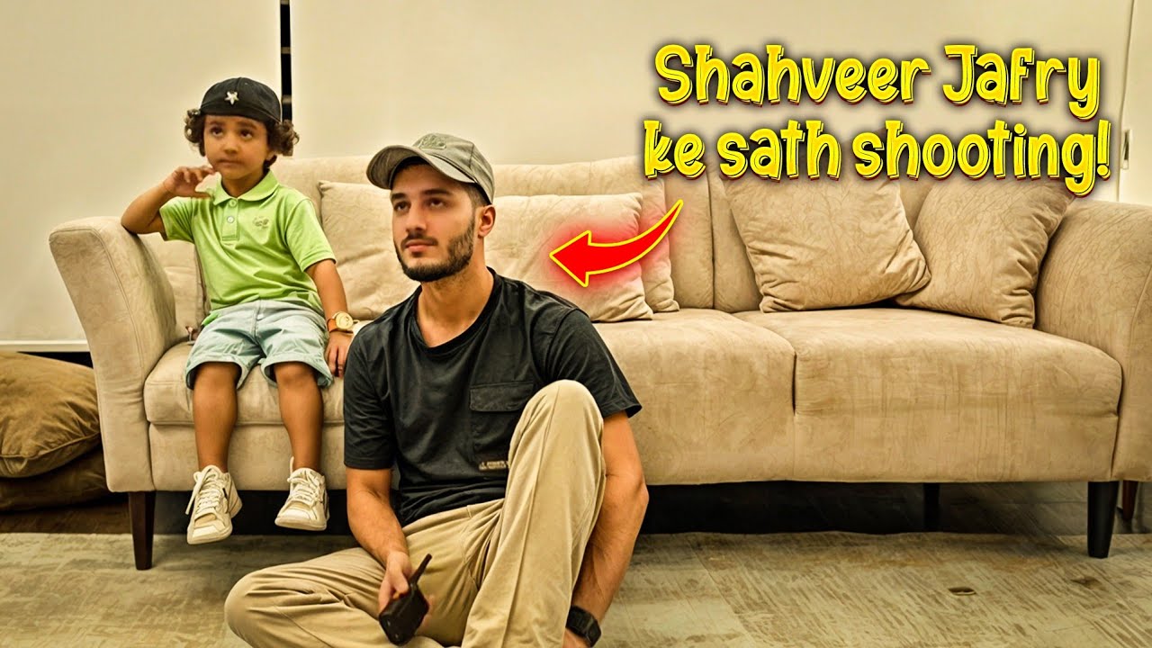 shahveer jafry ke sath shooting ! 🫶♥️ #babache #shahveerjafry