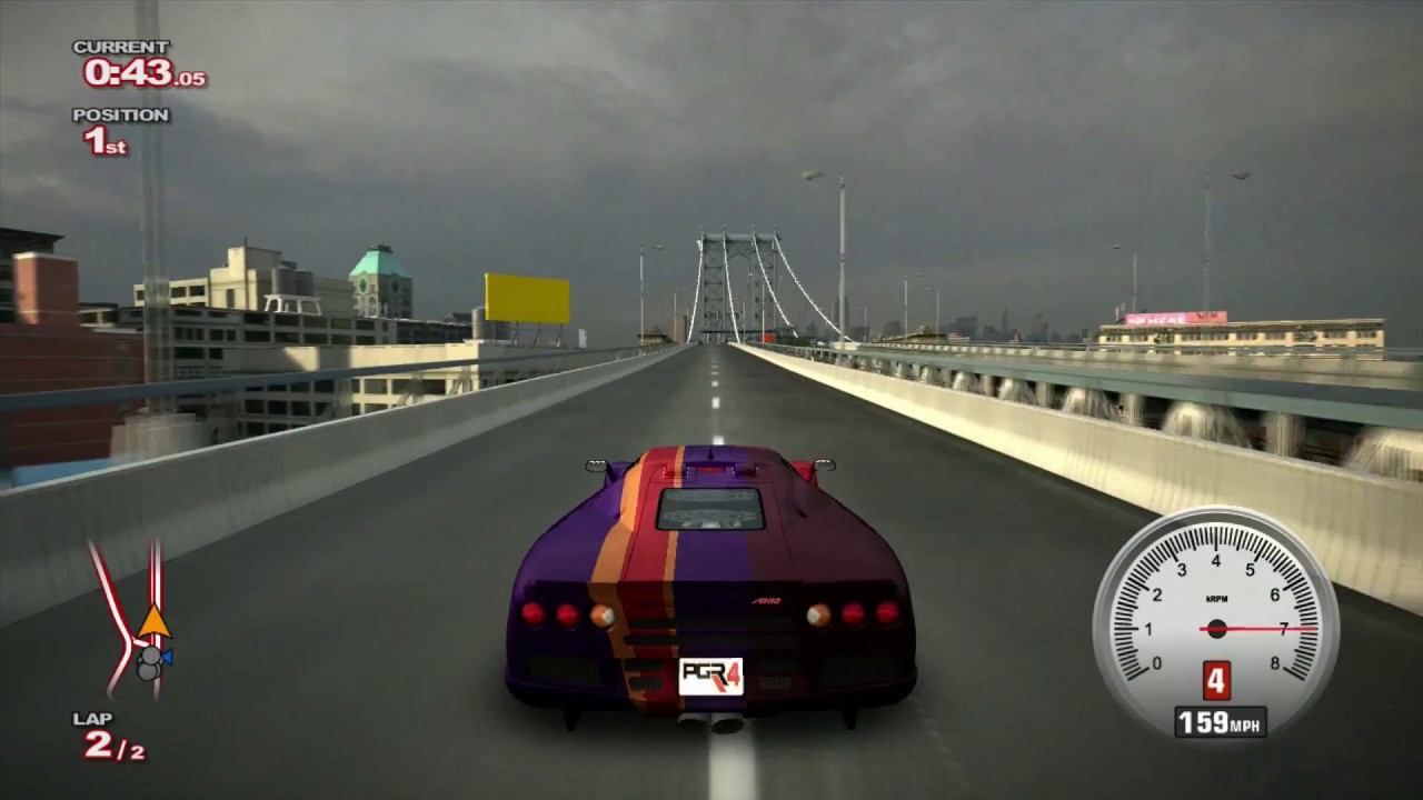 Project Gotham Racing 4 (PGR4): SSC Ultimate Aero TT car (Gameplay)
