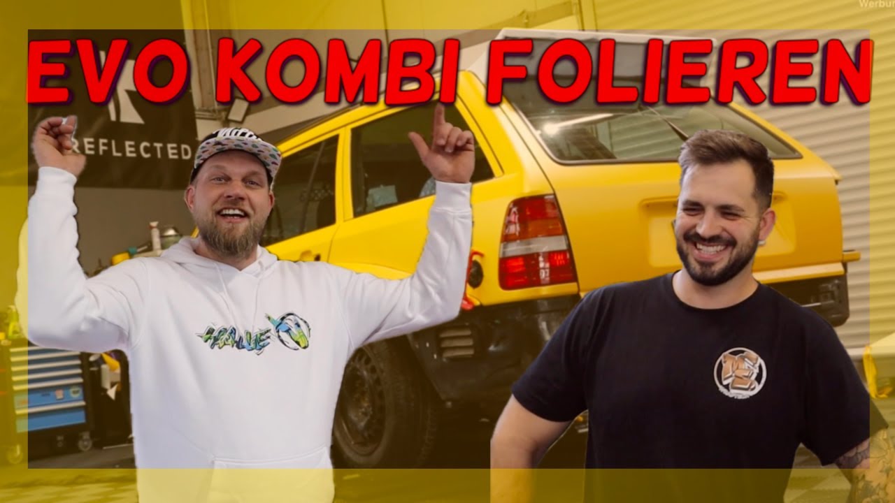 Garage voller Freunde - der EVO KOMBI wird endlich foliert Pt.1