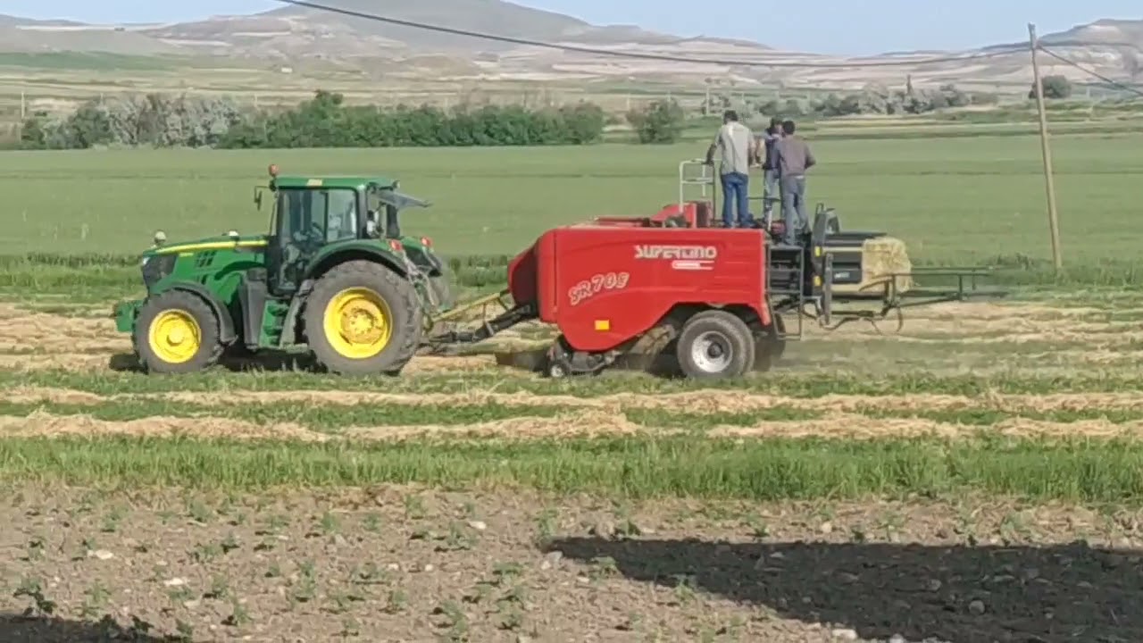 Süpertino SR708 Büyük Balya Makinası Karataş Tarım