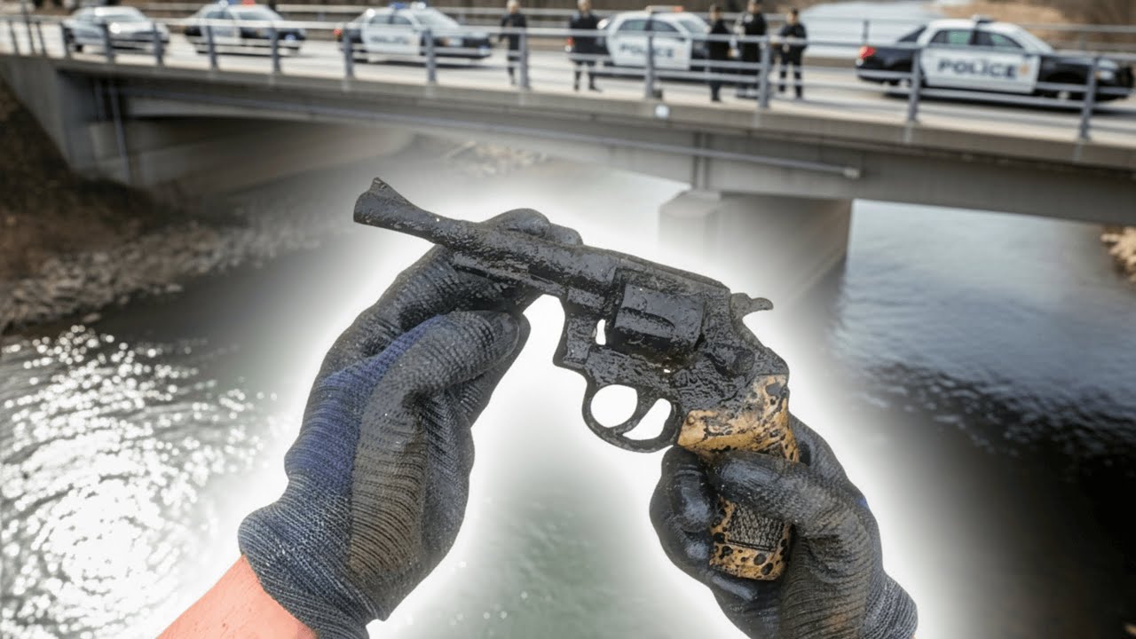 PESCAMOS un ARMA y tuvimos que llamar a LA POLICÍA