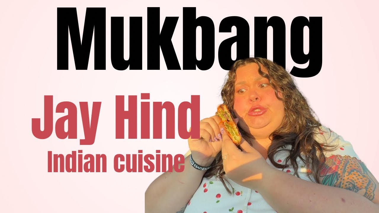 Best veggie sandwich ever at Jay Hind Indian Cuisine Mukbang