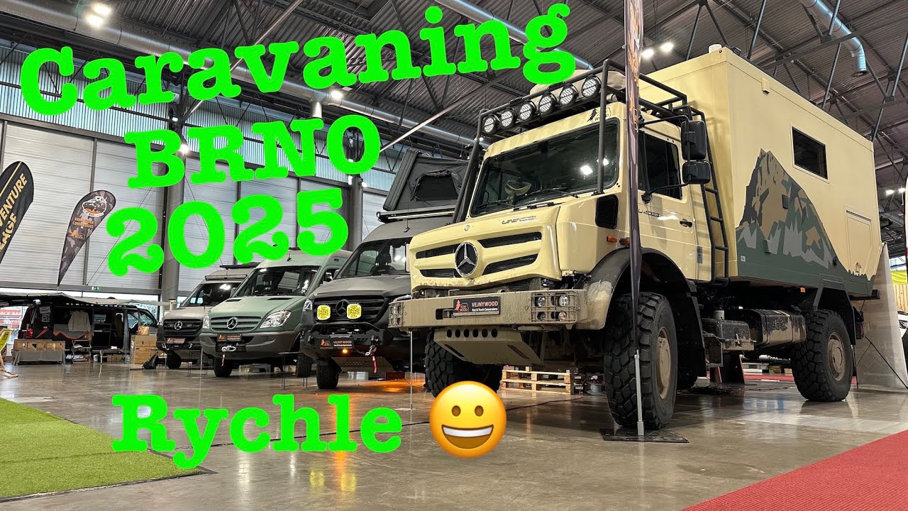 Caravaning Brno 2025 – rychlý průchod halami! Co letos čeká fanoušky karavanů?