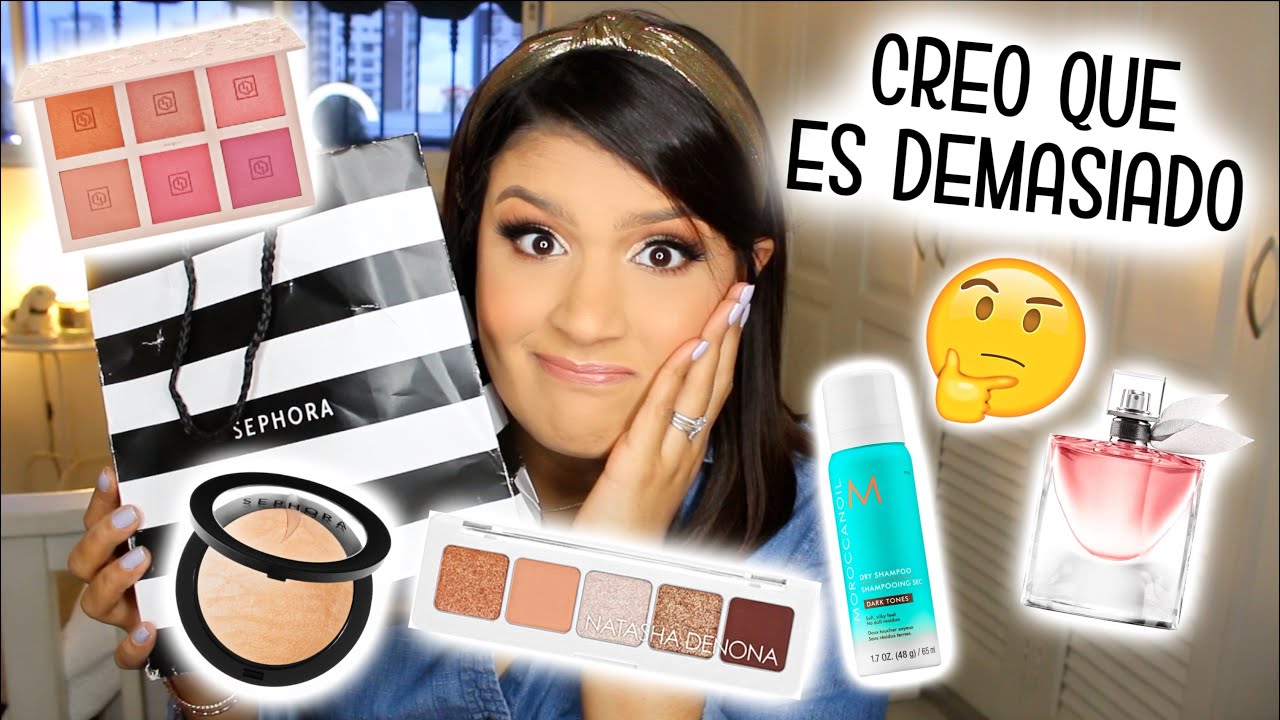 MEGA SEPHORA HAUL! NEW MAKEUP 2019 💄 | AbrilDoesMakeup ♡