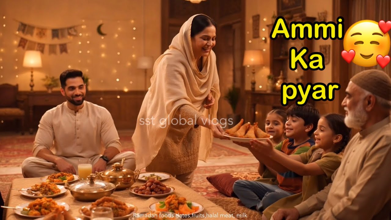Ramadan Nasheed | Ammi Ka Pyar | Beautiful Emotional Ramadan Song Family💕21 Ramadan @sstglobalvlogs