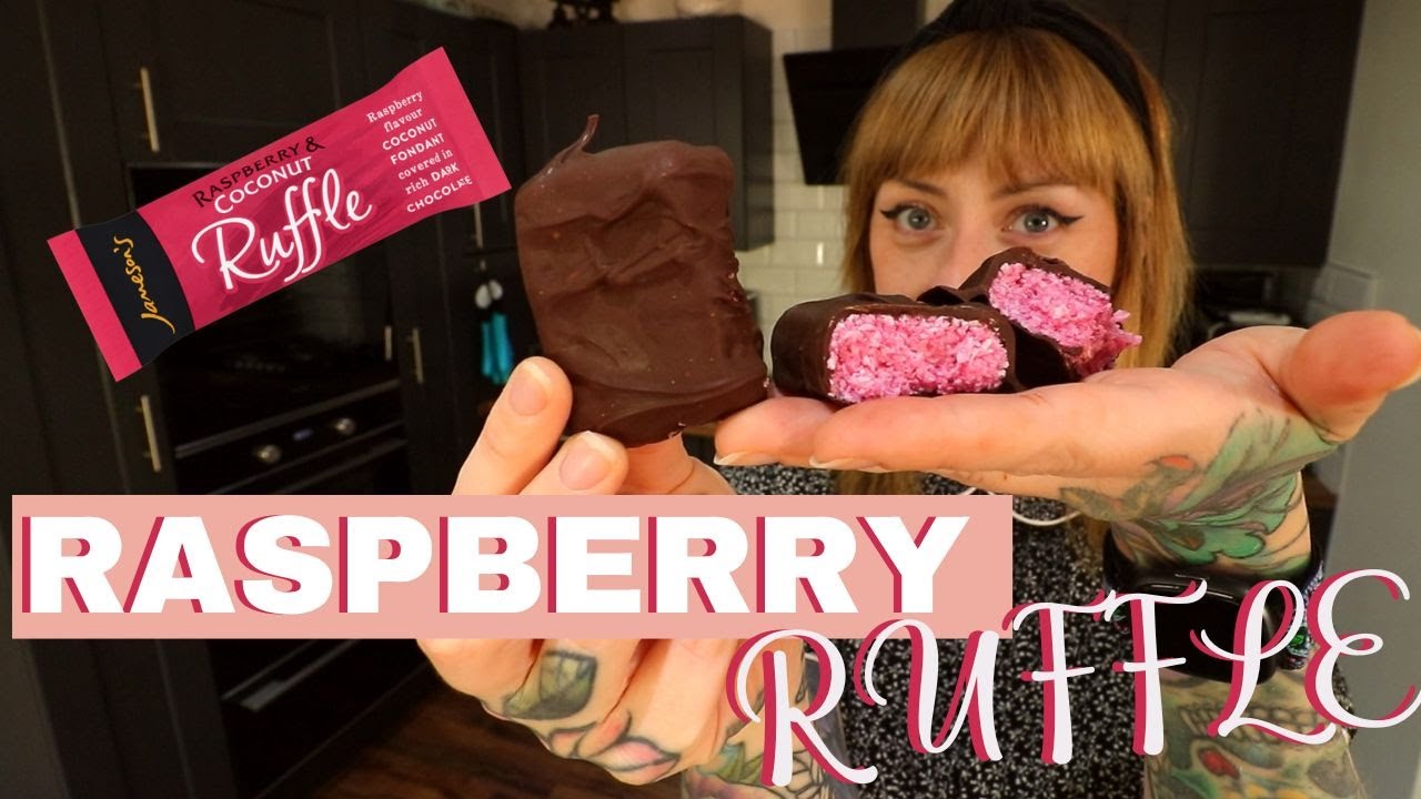 Raspberry Ruffle Chocolate Bar