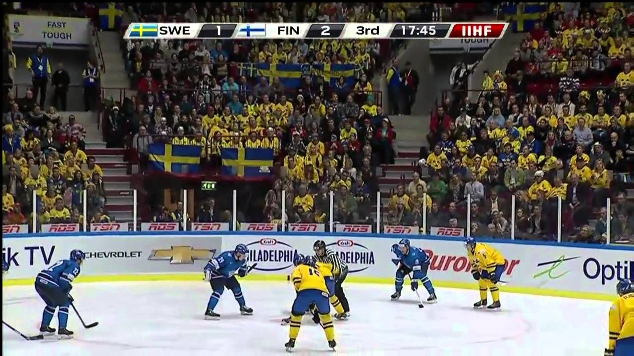 2014 World Junior Championship  Final Sweden vs Finland