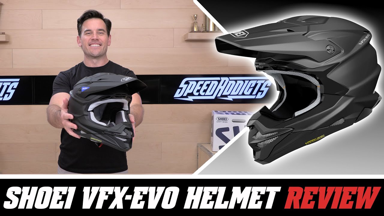 Shoei VFX-EVO Helmet Review at SpeedAddicts.com