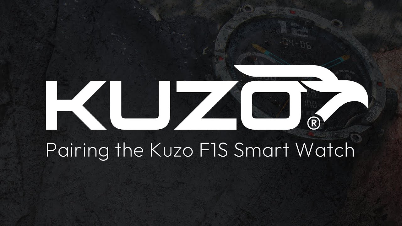 Veho Kuzo F1S Sports Smart Watch - Step by step guide to pairing with your device from unboxing