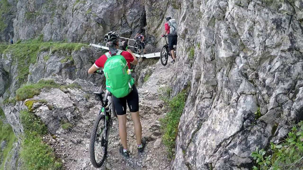 MTB Schrofenpass mit den BikeMutanten aus Melsungen