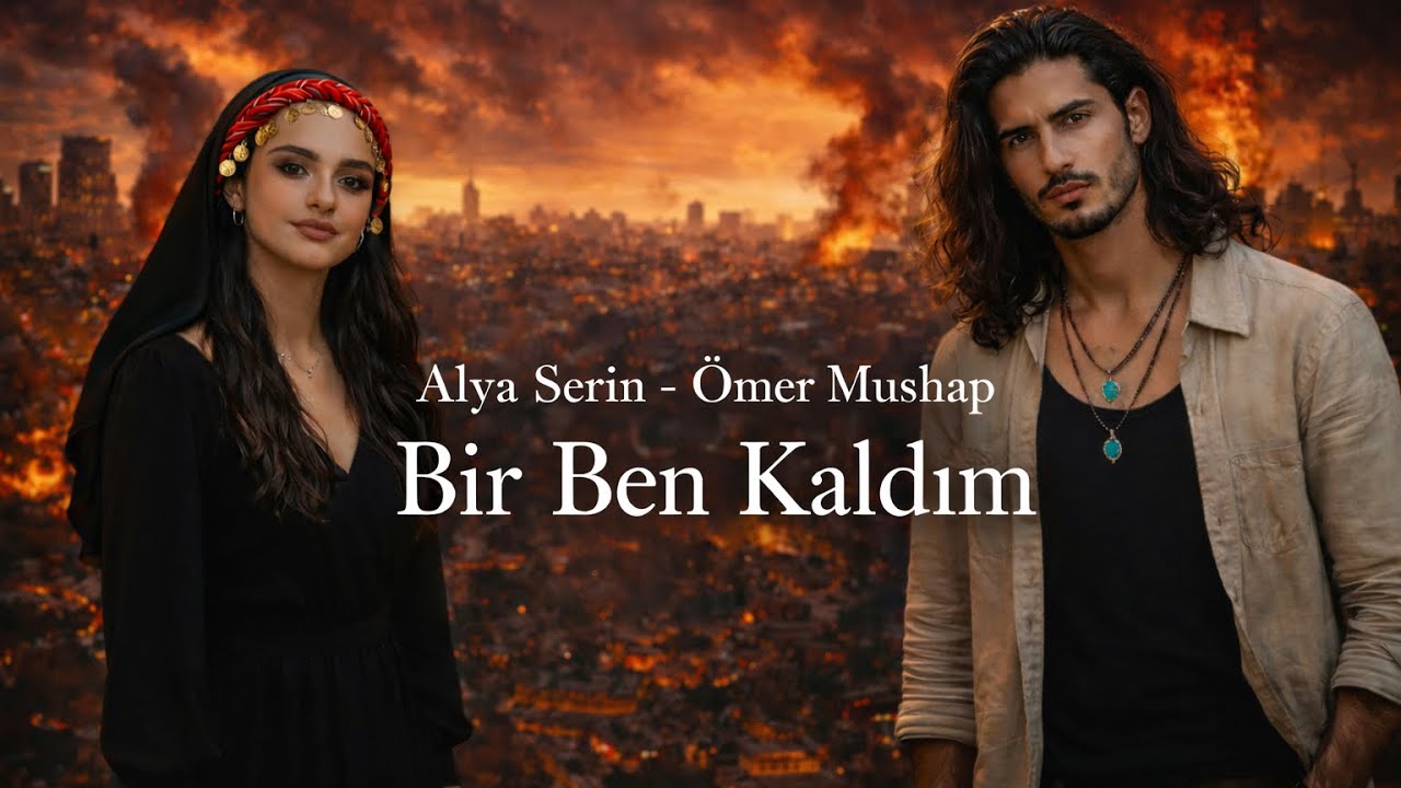Alya Serin - Ömer Mushap - Bir Ben Kaldım ( Türkü 2026 ) Şömine 4K