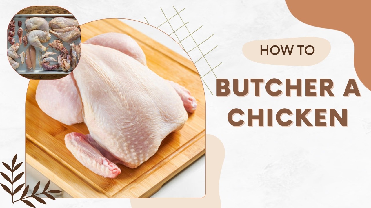 How to Cut a Whole Chicken for Meal Prep | Zero Waste + Bone Broth