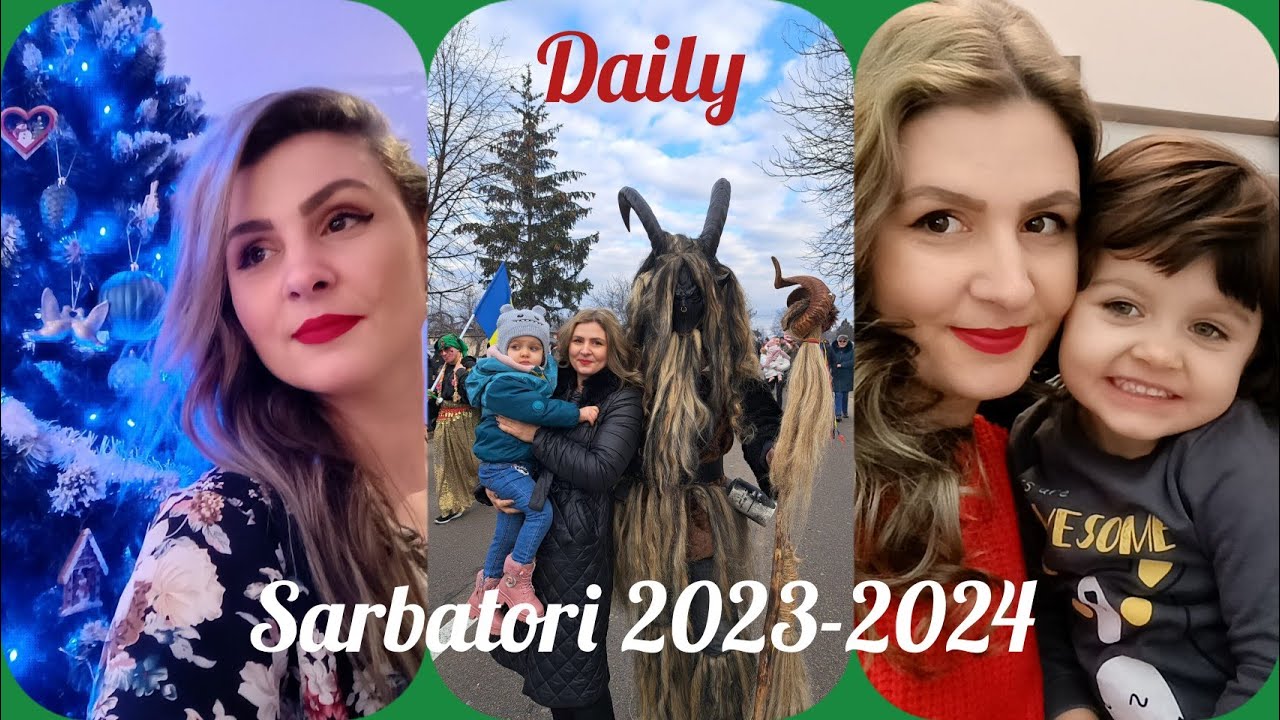Daily Vlog//Sărbători 2023/2024//Obiceiuri de Iarna