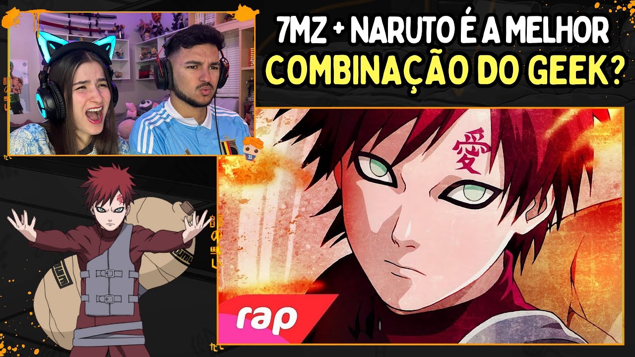 Rap do Gaara - ACHO QUE EU SOU UM MONSTRO... | 7 Minutoz (Naruto) | Apenas uma Live