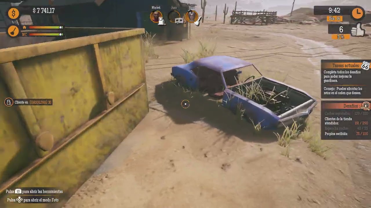 Gas Station Simulator consigo llegar al nivel 5