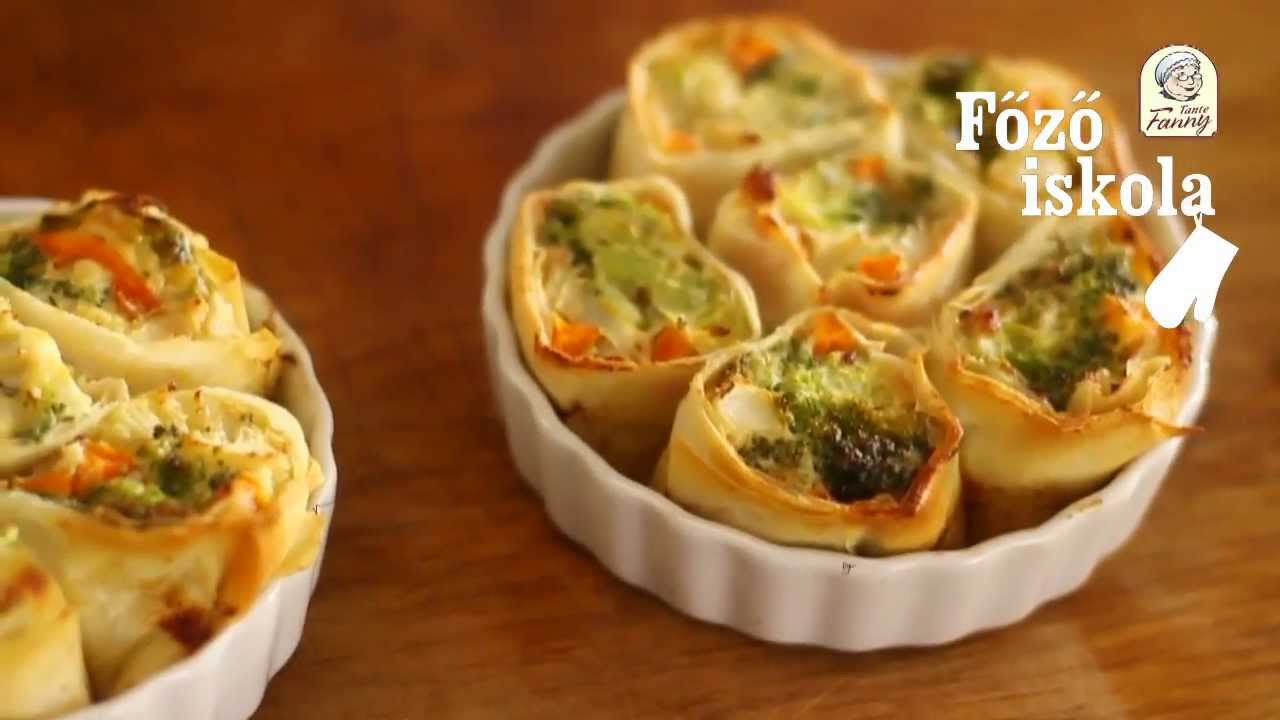 Zöldséges rétes