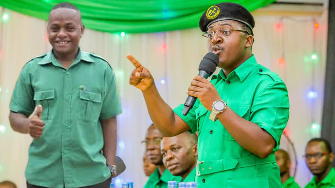 KHERI JAMES AMPA NENO ZITO MWENYEKITI MPYA UVCCM 
