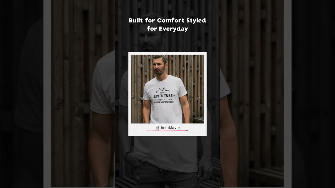 Level up your everyday style 👕✨TheInkLayer men’s tees  