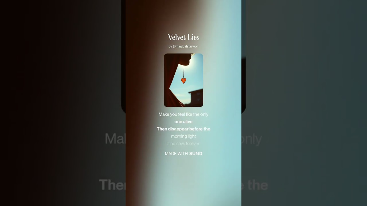 Those Velvet Lies