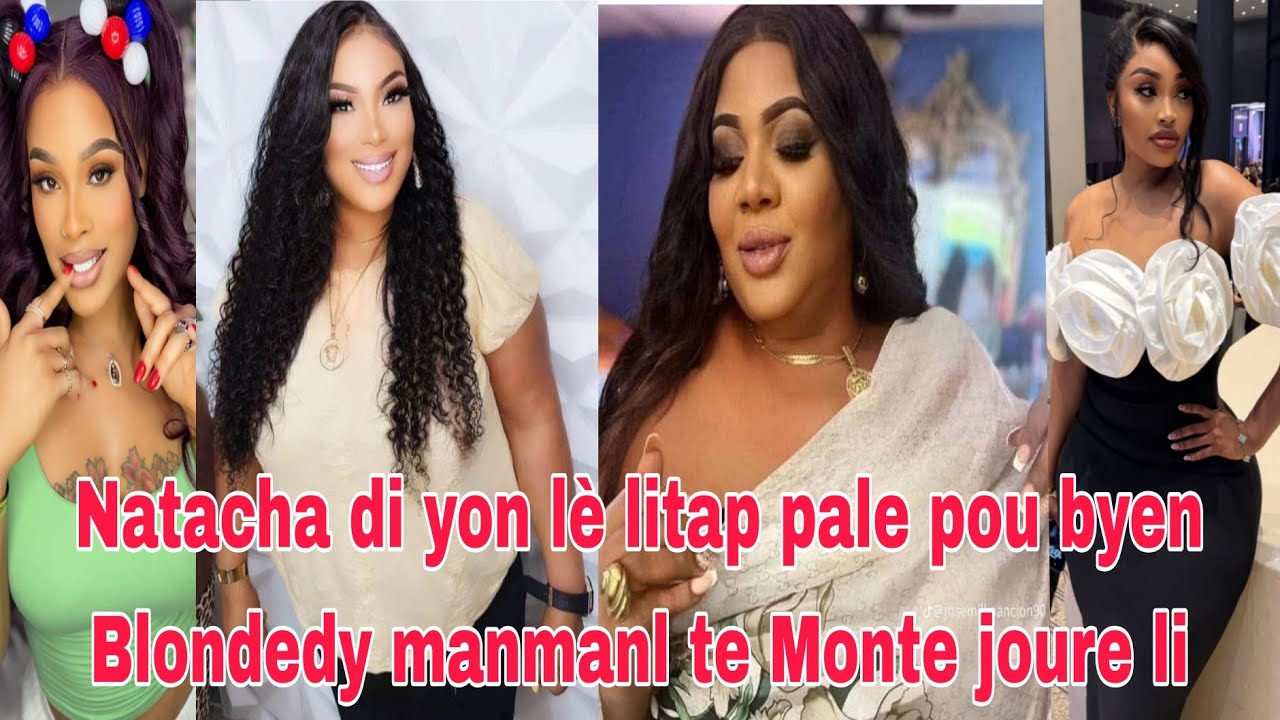 Natacha reaji sou live madivinez Blondedy ak Adele la/yo gen timoun lipa yon bel examp