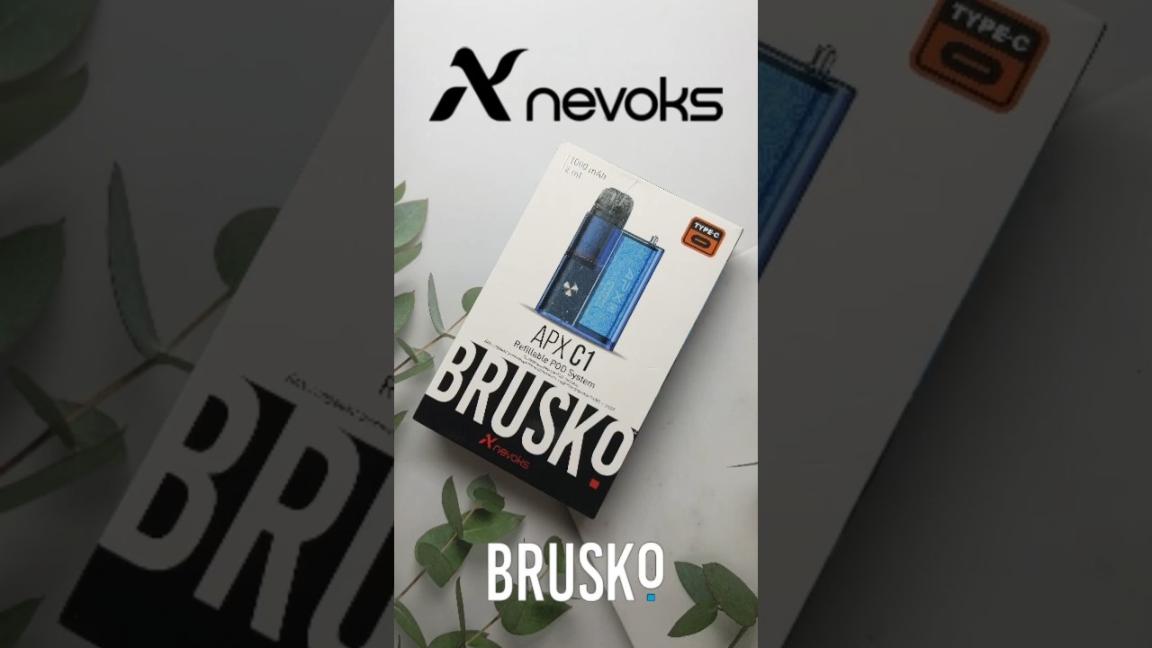 Unpacking APX C1 by NEVOKS & BRUSKO. Details on Instagram. #unpacking #vape #review #brusko #nevoks
