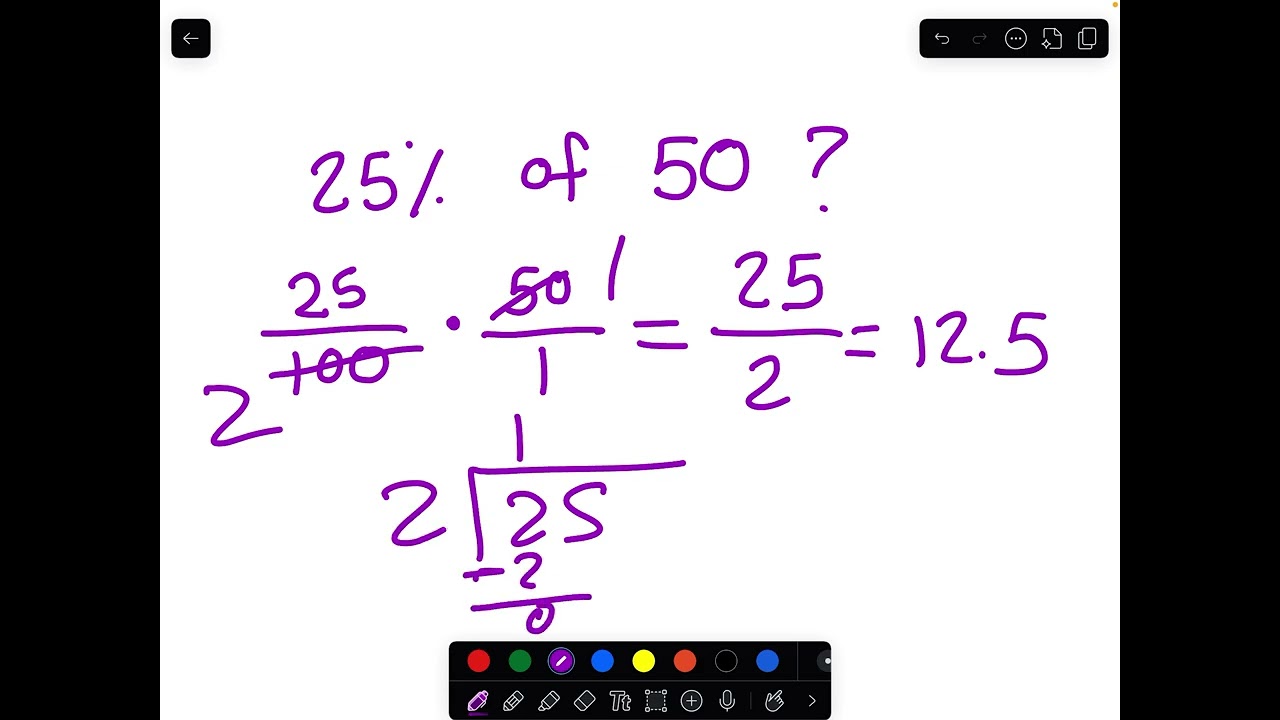 Find the percent of something