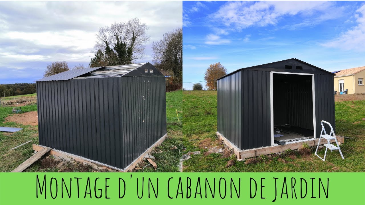 Montage d'un cabanon + astuces pour l'organiser
