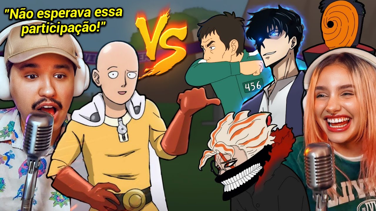 Quem é MAIS FORTE? SAITAMA VS TODO MUNDO 3 | Voice Makers