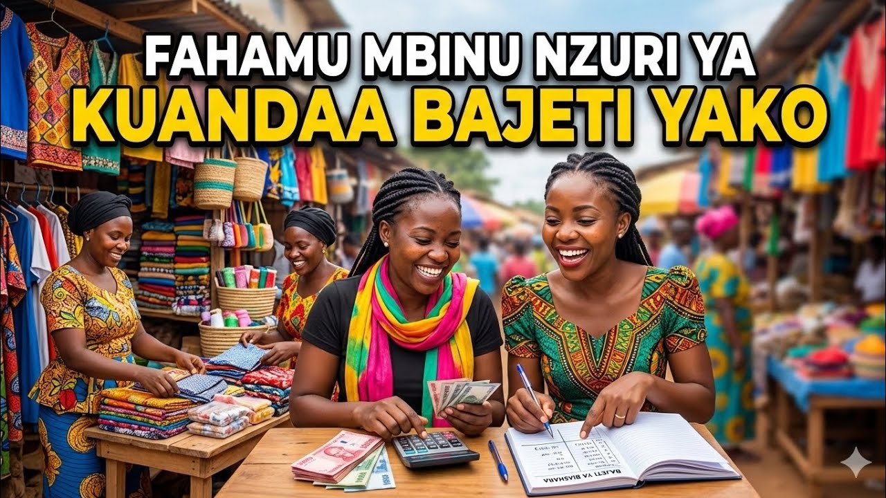 FAHAMU MBINU NZURI YA KUANDAA BAJETI YAKO.