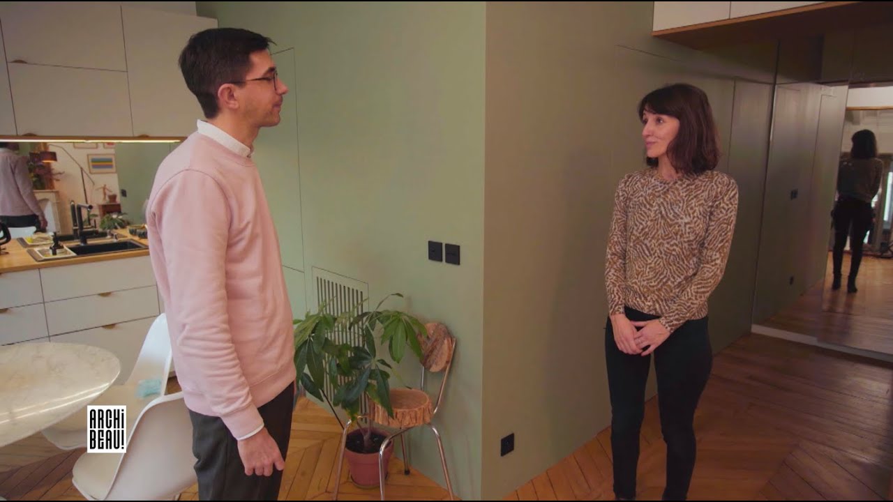 ARCHIBEAU - S1 - EP. 9 - Maximiser le volume grâce à un cube technique dans 60 m² à Paris 5