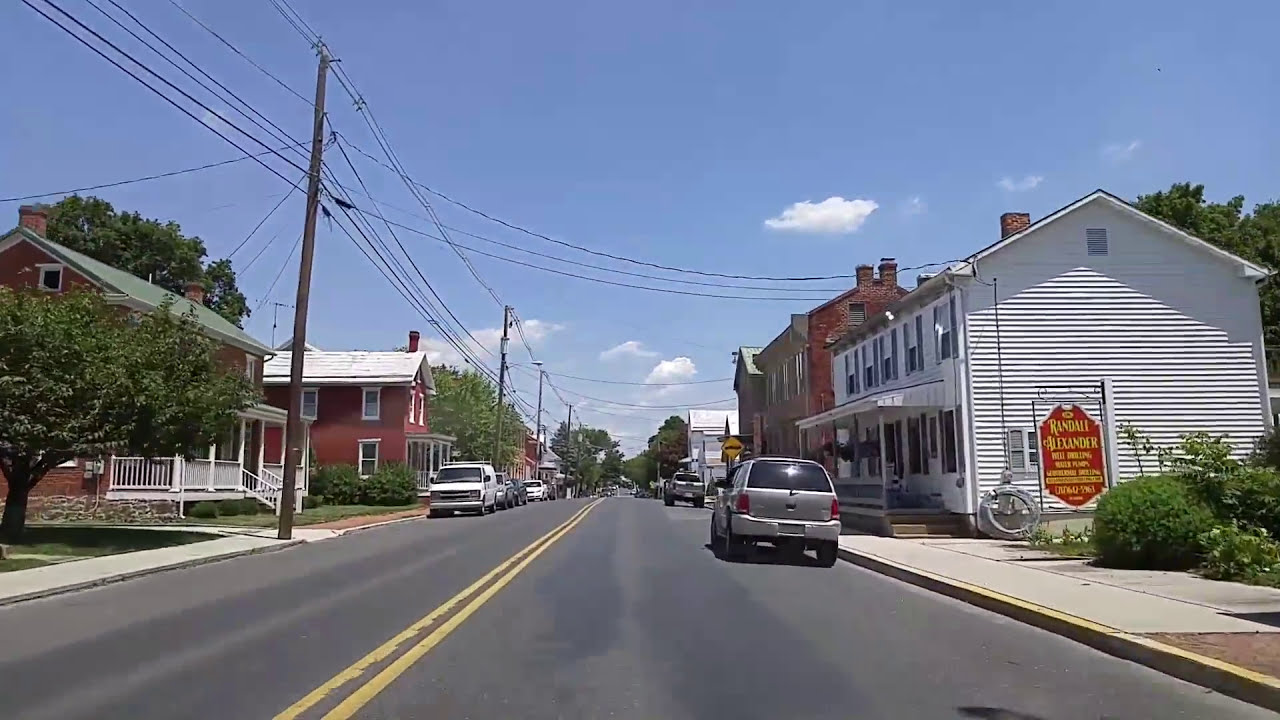 Driving by Fairfield,Pennsylvania