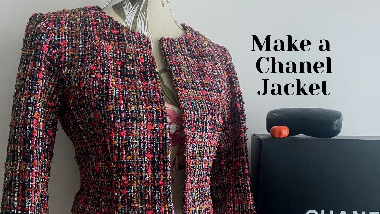 Make a Chanel Style Tweed Jacket 🎃🧥🧙