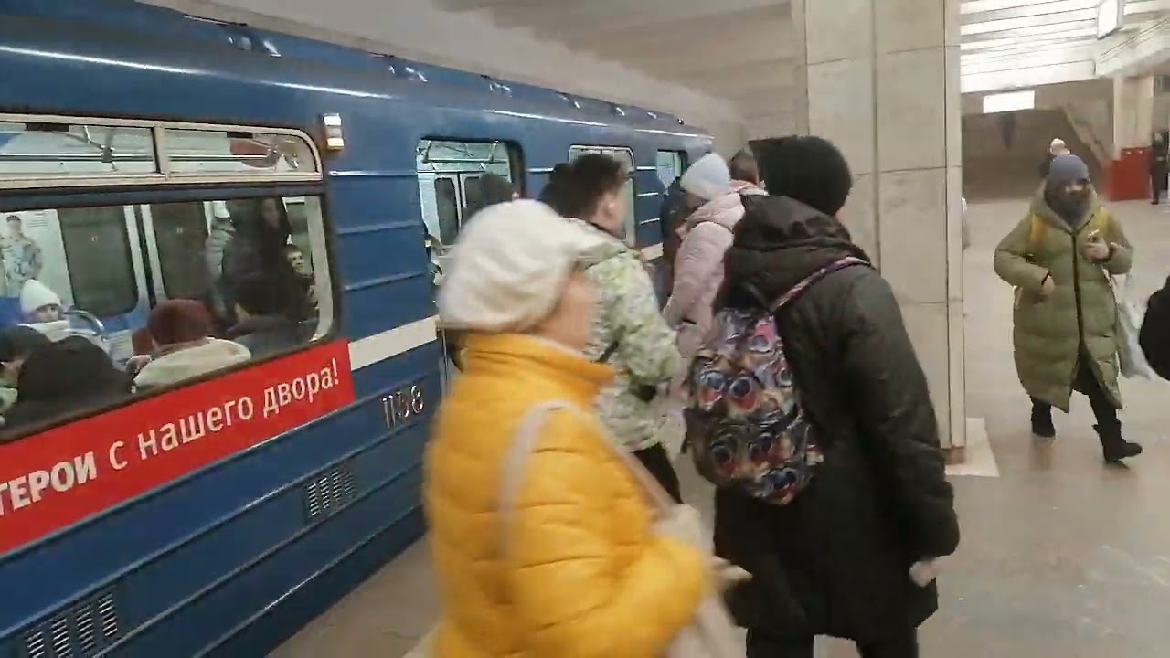 Метро Новосибирск. Площадь Маркса - Студенческая, + сборник поездов