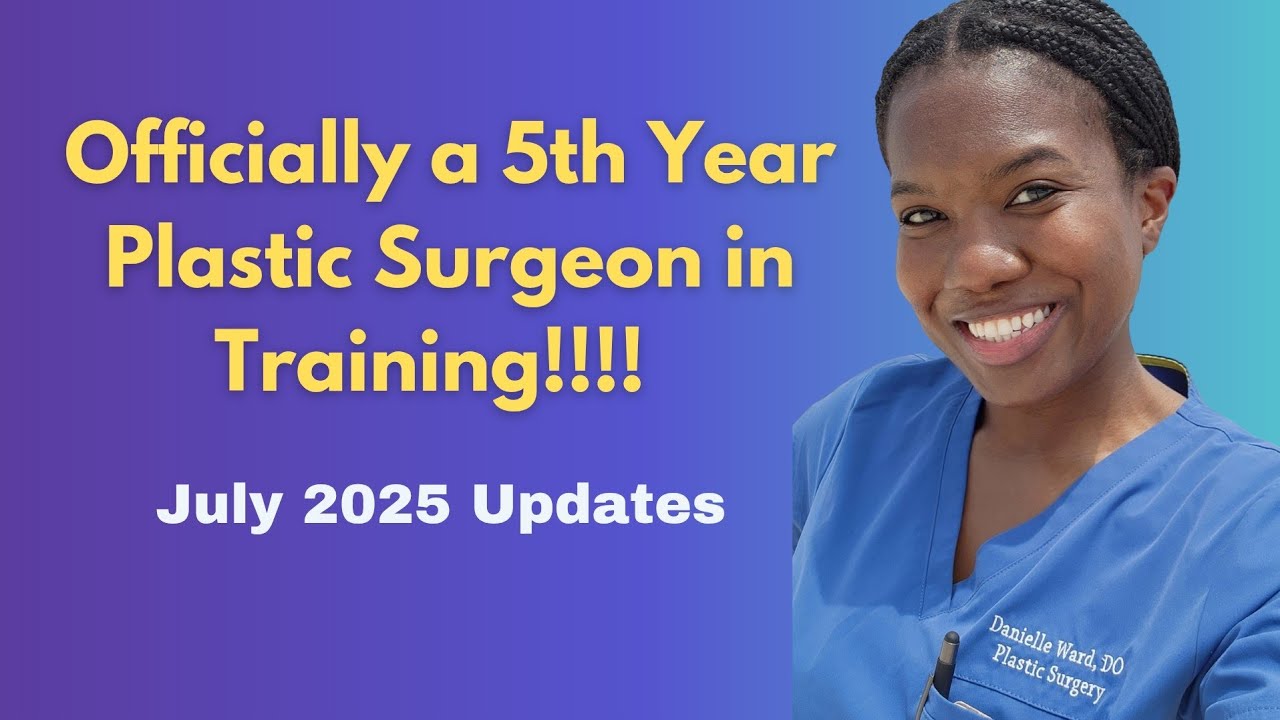Quick Update Video | Life as a Plastic Surgery Resident