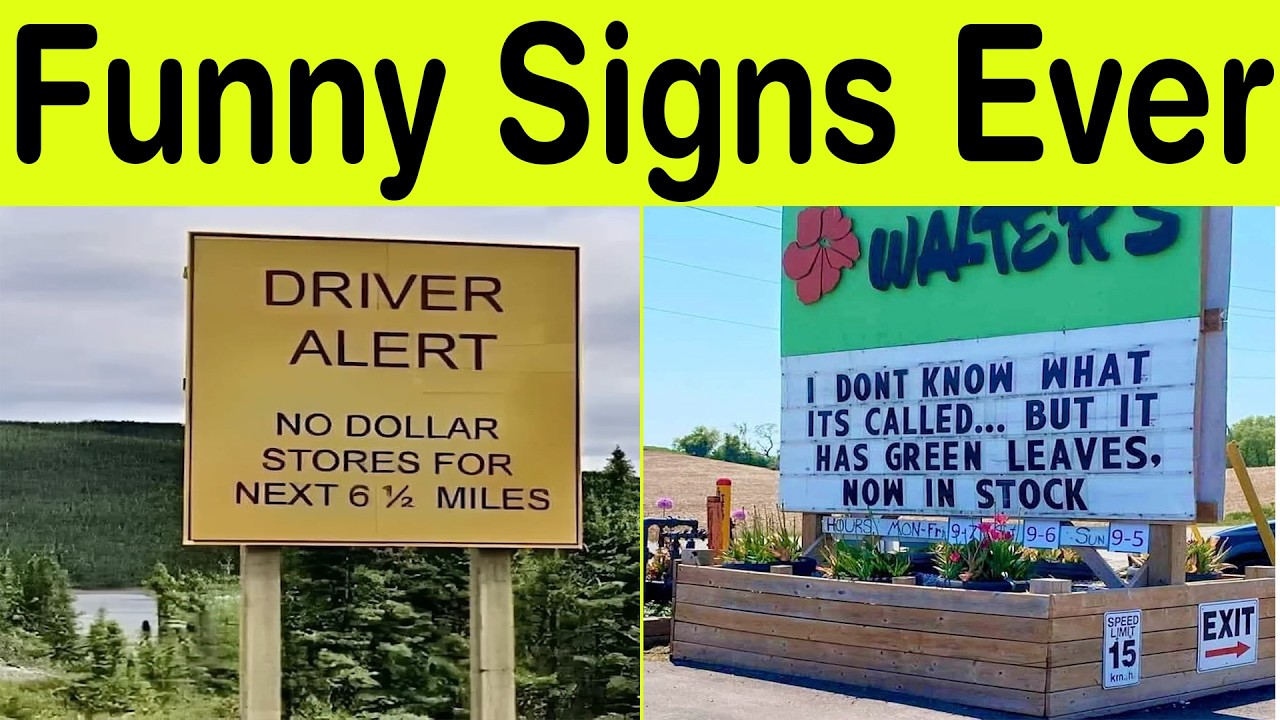 Funny Signs Ever That Went Too Far – You Can’t Unsee These! || Happy Panda