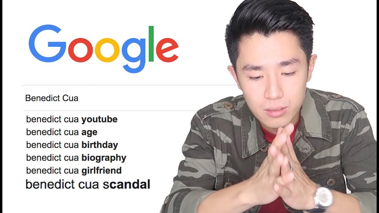 Reading Google Searches About Me | Benedict Cua