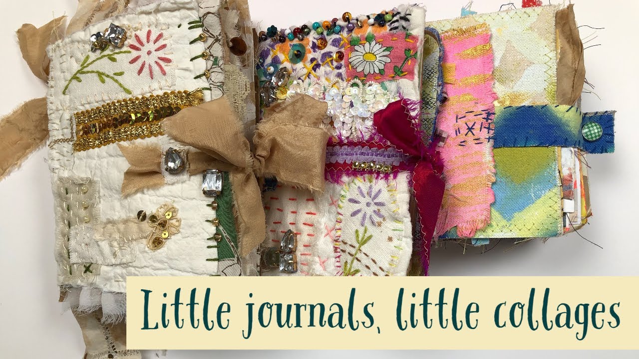 Little journals and little collages