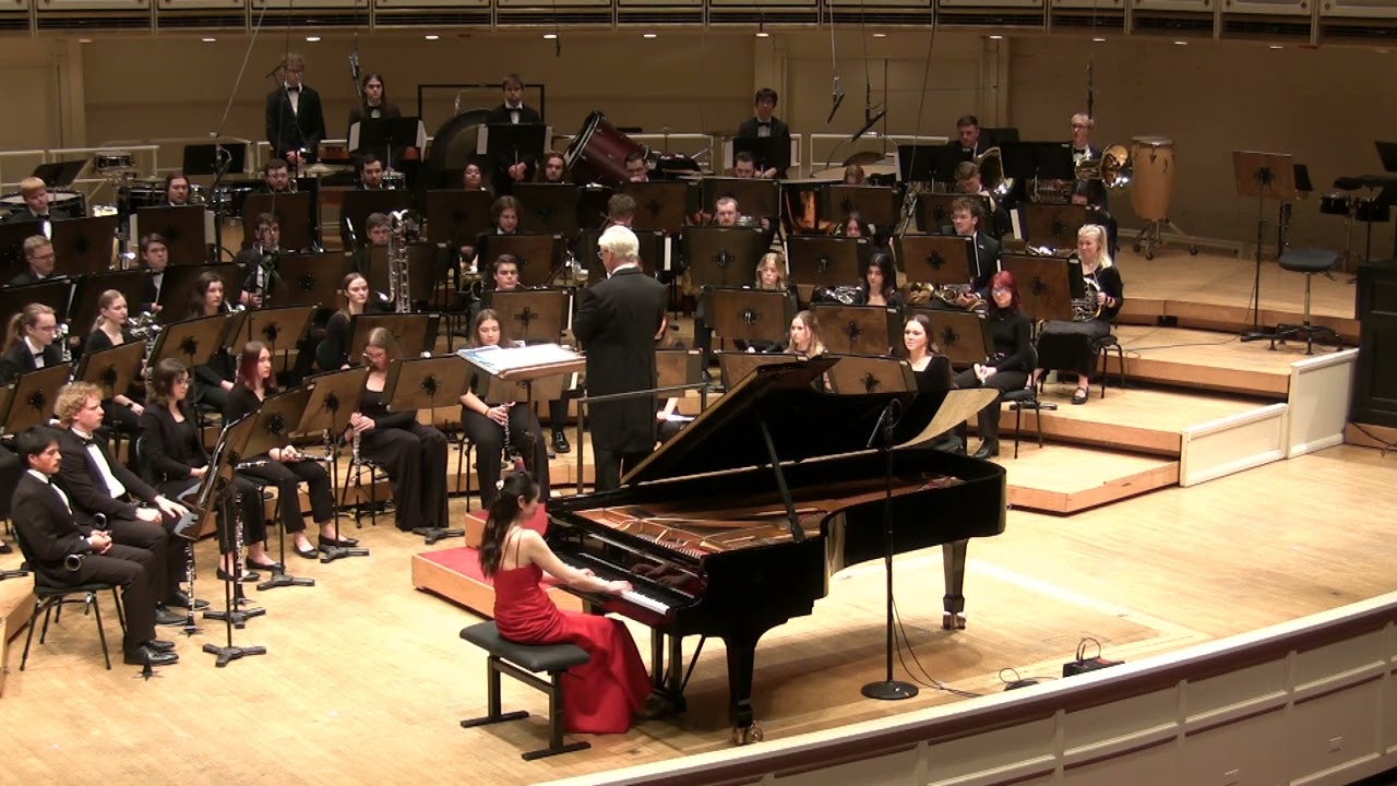 Gershwin Rhapsody in Blue with Iowa State University Wind Ensemble