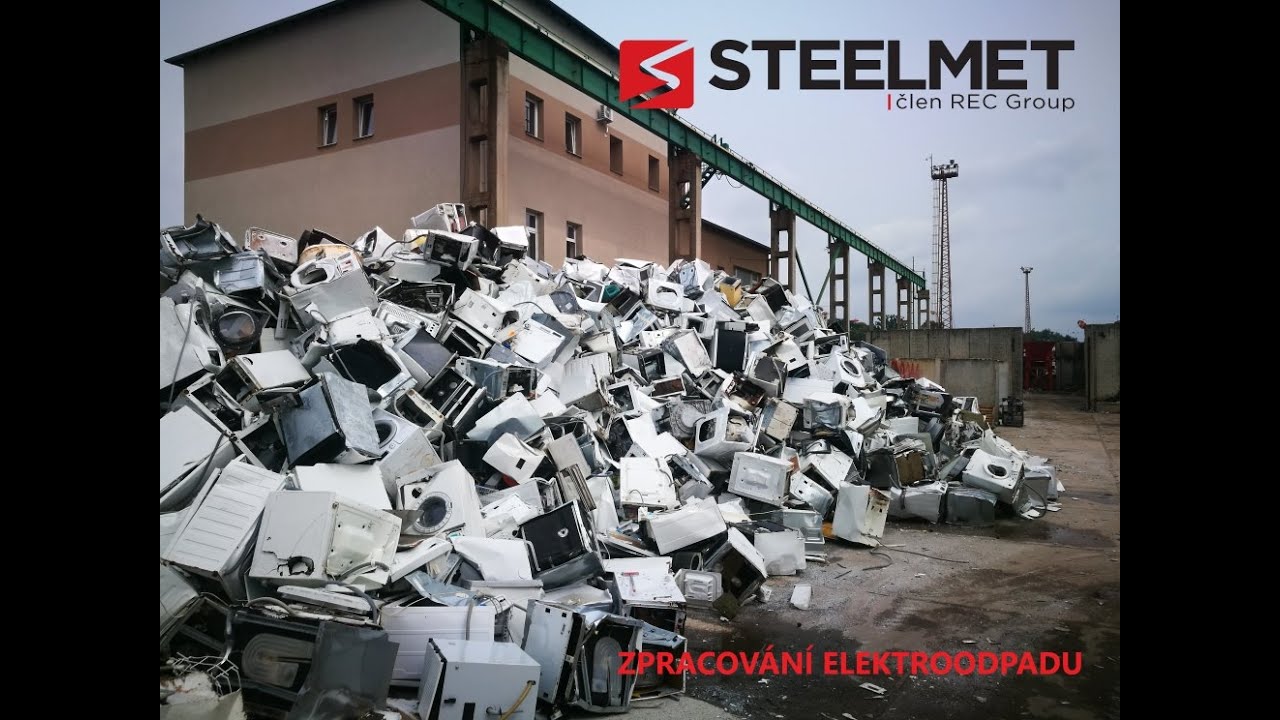 Zpracování elektroodpadu ve společnosti STEELMET