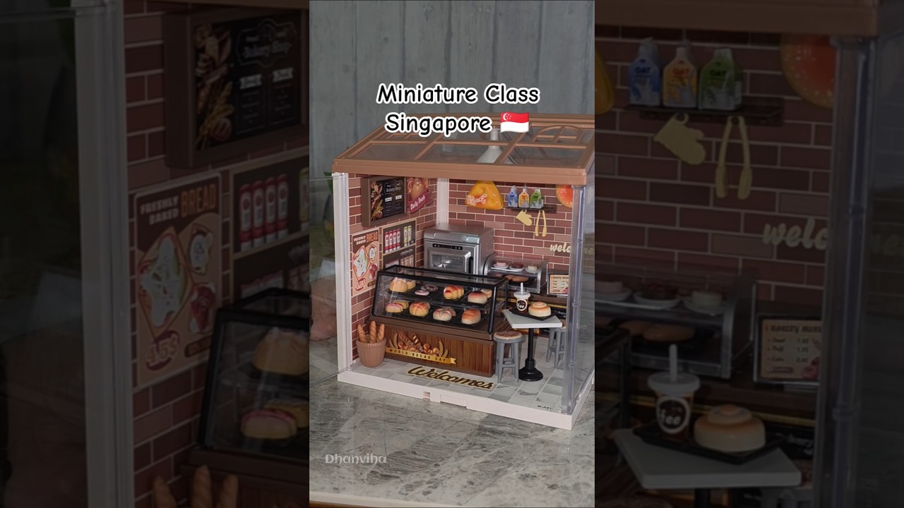 Cake Shop Miniature Class Singapore 