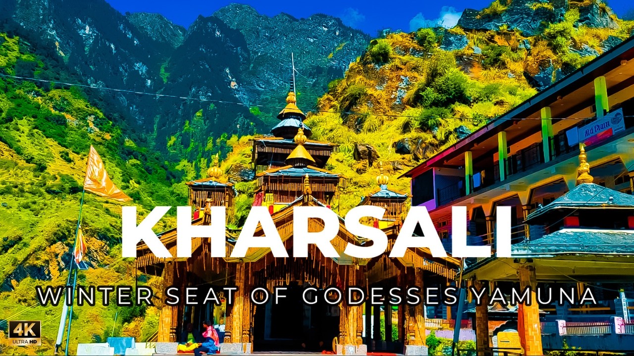 Discover the MAGICAL Winter Home of Goddess Yamuna in Kharsali