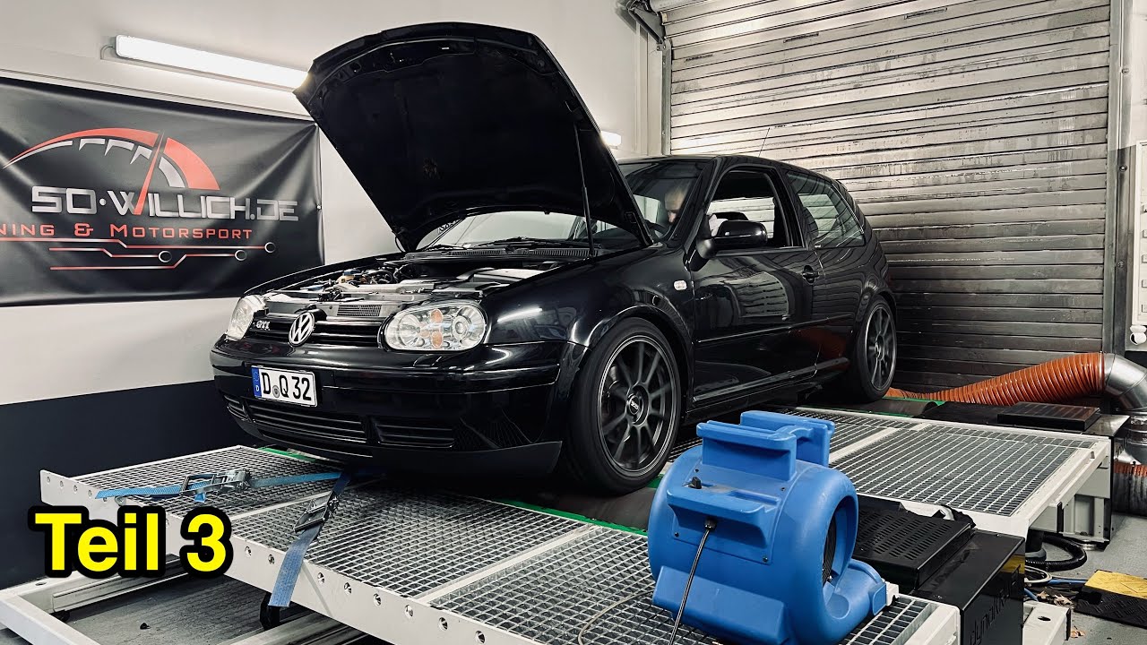 Golf 4 1.8T Projekt, liefert der GTI auf dem Prüfstand ab, oder ￼ist er doch mehr Schein als sein?