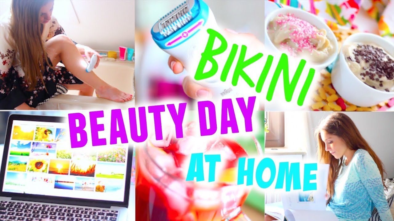 Bikini BEAUTY DAY! Epilieren|Snack DIYs|Home Spa! BarbieLovesLipsticks (P)