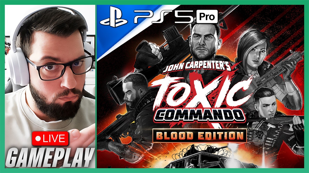 John Carpenter's Toxic Commando - PS5 Pro - Live Gameplay