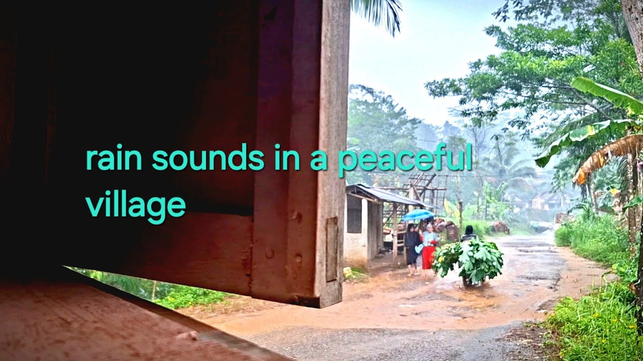 Heavy Rain in a Small Village