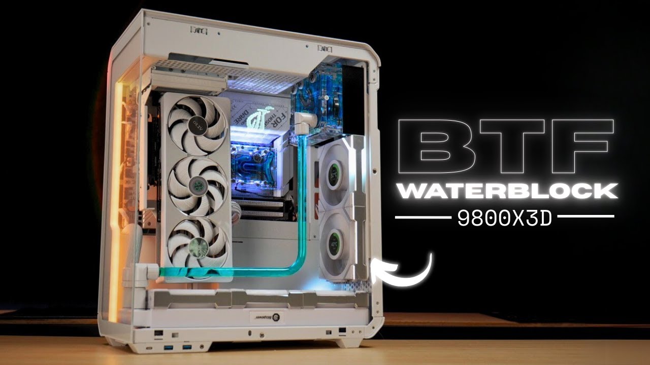 You&rsquo;ve NEVER Seen Water Cooling Like This Before&hellip; [SSUPD Xhuttle | RTX 5080 | Ryzen 7 9800X3D]